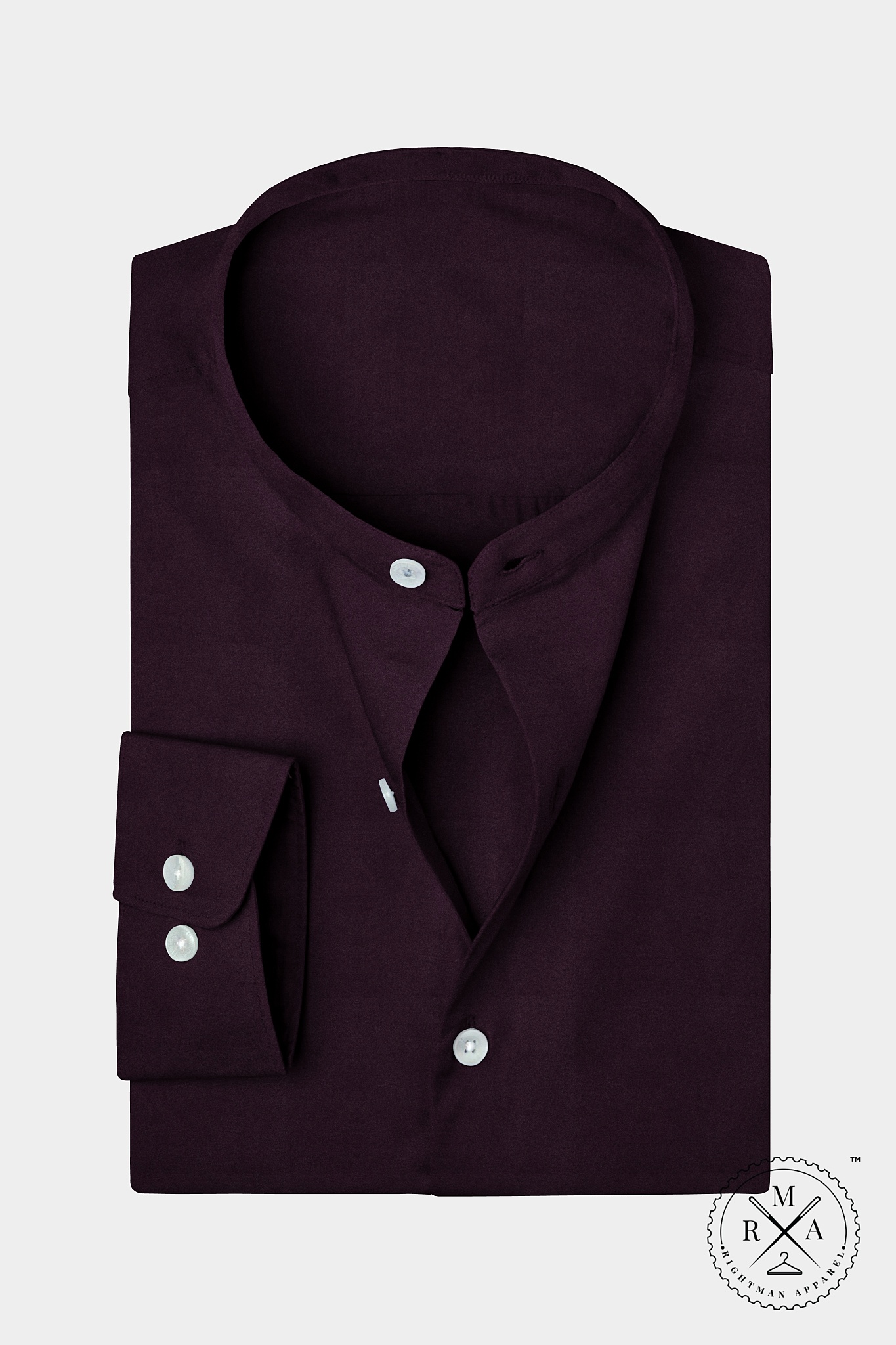 Purple Satin Shirt SH345